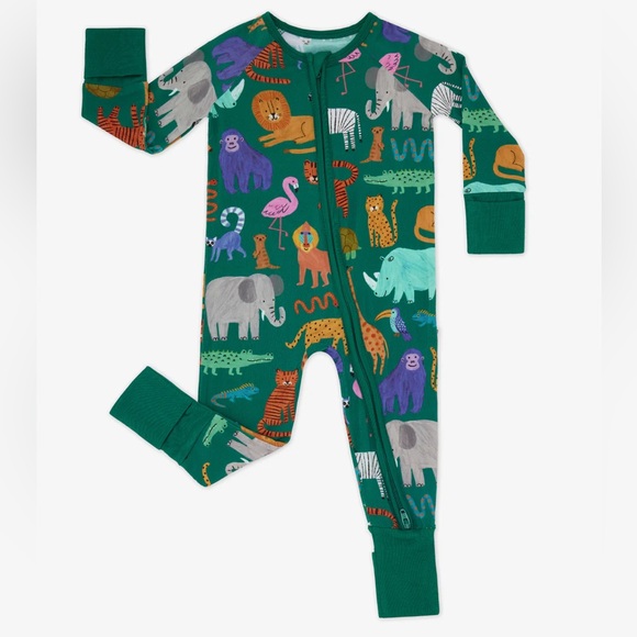 Little Sleepies Wild Zoo Zippy 12-18 months NWT Limited Edition ๐ฆ๐๐
๐ฆง๐๐๐ฆ - Picture 5 of 5
